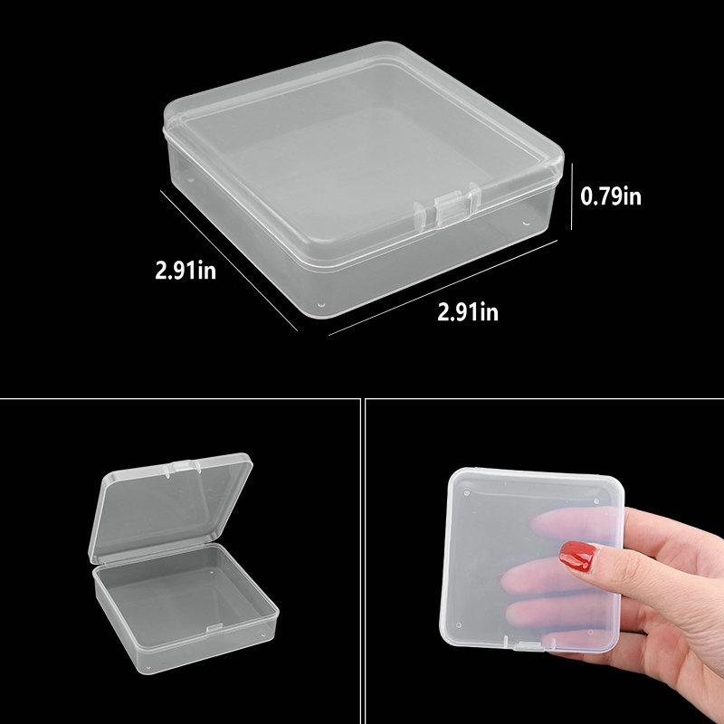 Plastic Organizer Storage Box  Container Jewelry Box with Adjustable Dividers for Beads Art DIY Crafts Jewelry Fishing Tackles