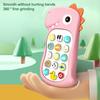 Music Phone Toy Bite-resistant Simulated Thickened Bilingual Volume Adjustment Number Enlightenment ABS Cute Dinosaur Education Phone Birthday Gift