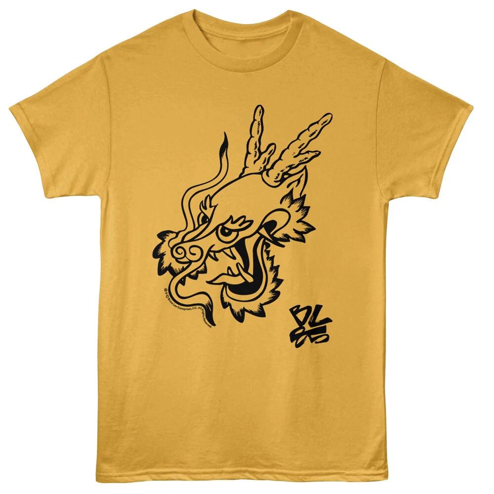 Bruce Lee Martial Arts Master 85th Anniversary Dragon Men s T Shirt 2XL
