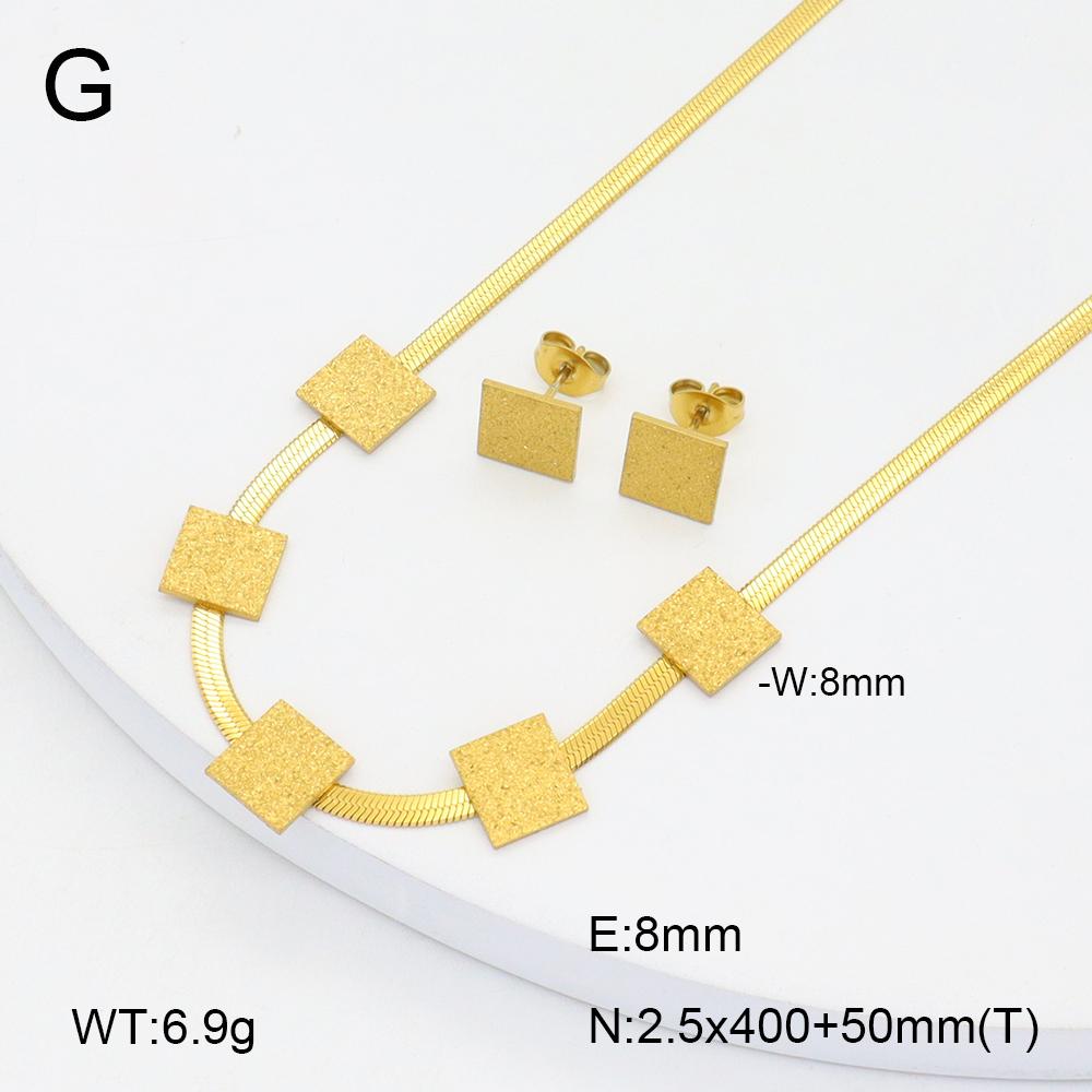 Stainless Steel Gold Flower Set Women 4pcs Necklace Earrings Bracelet Ring Cubic Zirconia Luxury Wedding Party Anniversary Gift