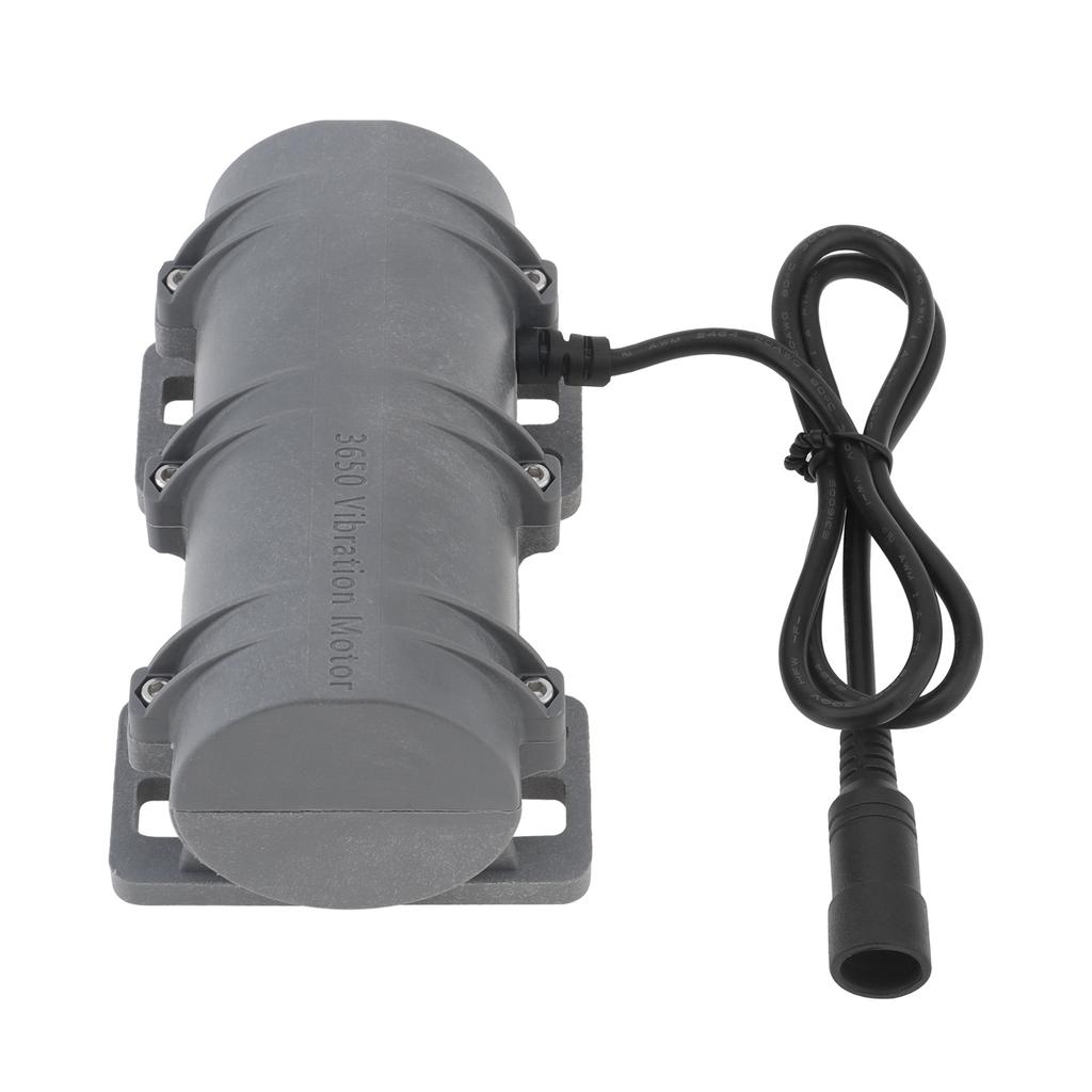 3650 Vibrační motor DC 12V až 24V 3800 ot/min Silné vibrace Průmyslová kvalita Masážní postel Křeslo Nástroje Robustní plastový kryt