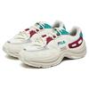 Fila Arch Fabric Synthetic Leather Retro Thick Sole Sports Wear Resistant Increased Height Low Top Lifestyle Casual Shoes Women Sneaker F12W241118FVD
