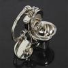Creative 3D Pendant Toilet Keychain Simulation Mini Keyring Fashion Gift Decor