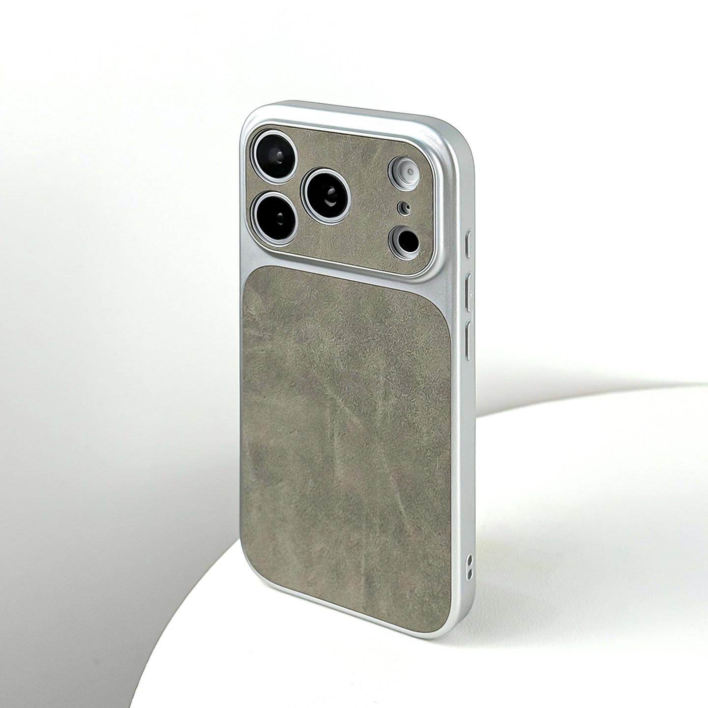 

Suede iPhone 17 Pro Max Case with Full Coverage Frosted Design for Apple 16 iPhone 15 Pro Max