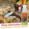 Aceite para Motosierra Aceite para Barra de Motosierra 100ml Disolvente Sintético A Prueba de Óxido Lubricante de Penetración Profunda Para Cortasetos Hidráulico