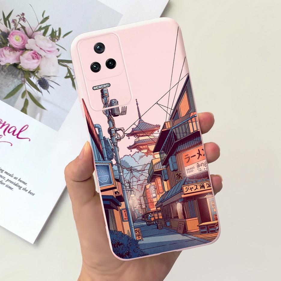 For Xiaomi Poco F4 Case Cute Fashion Cover Soft Silicone Protective Shell For Xiaomi Poco F4 GT PocoF4 Phone Cases 6.67'' Bumper