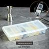 Silicone Long Strip Ice Cube Mold with Lid
