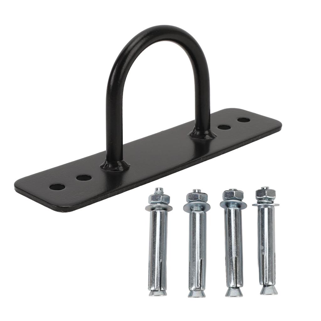 Battle Ropes Anchor Iron Construction 300KG Capacity Wall Ceiling Mount Anchor Bracket for Fitness Boxing Equipment