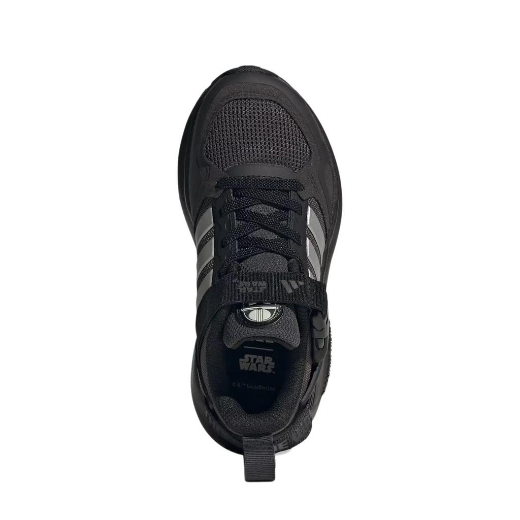 adidas The Mandalorian Runner Star Wars Carbon Silver Metallic Core Black (GS) Kids Sneakers IH1073