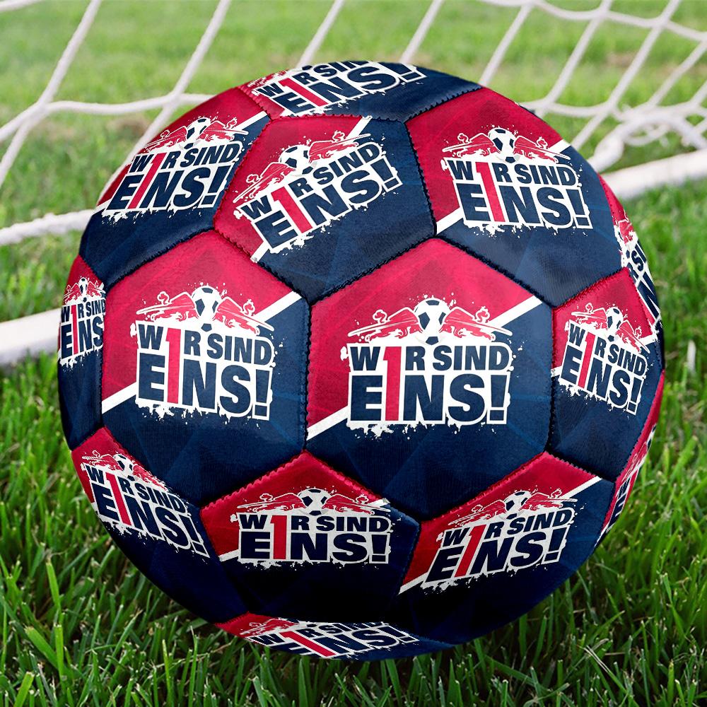 RBLSoccer Ball Colorful All Ages Machine Stitched PVC Competition Ready Durable High-Bounce