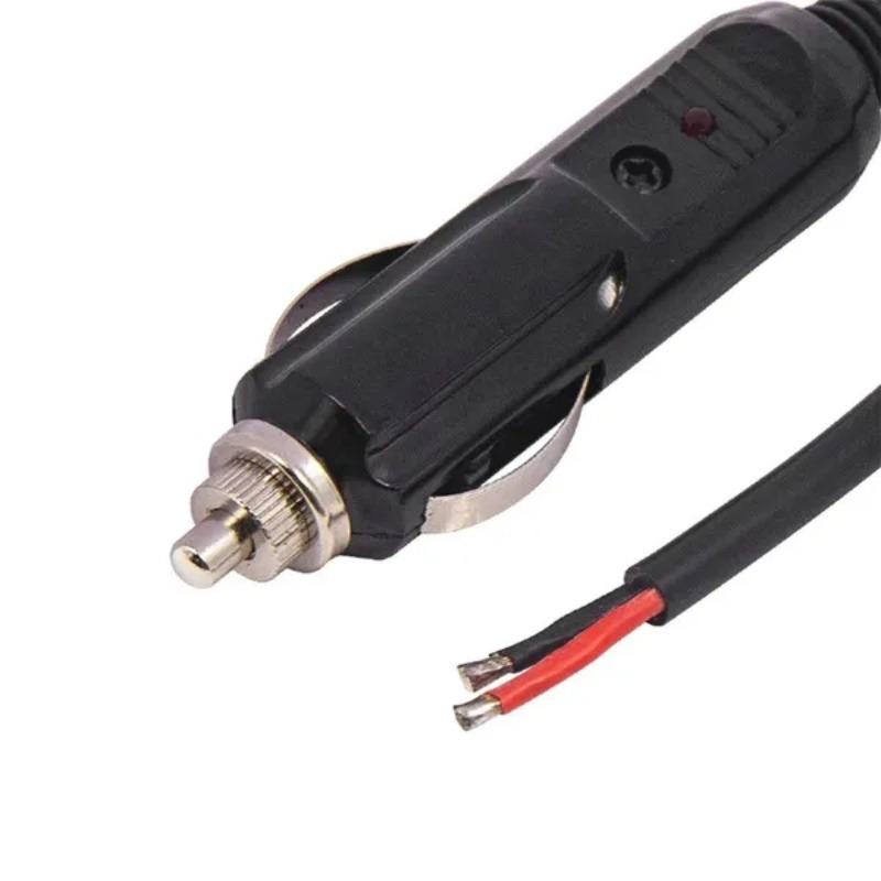 1 Pc 12V 24V Universal Car Cigarette Lighter Socket Plug Connector Adapter