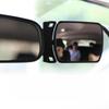 1Pcs Car Safety View Back Seat Mirror Auto Observing Back Seat Auxiliary Mirror Rotating Baby Car Rearview Monitor