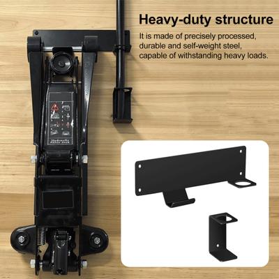 Wall Mount Floor Jack Stand Rack Organizer Strong Load-bearing Easy To Install Universal Car Hydraulic Trolley Jack Stand