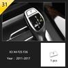 BBJS7 Accessories for BMW X3 X4 F25 F26 Car Inner Gearshift Air Conditioning CD Panel Door Armrest Cover Trim Decorative Car Stickers