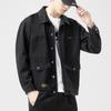 Men's Denim Jacket Autumn New Retro Handsome Korean Style Jacket Men's Casual Spring and Autumn Trendy Denim Jacket