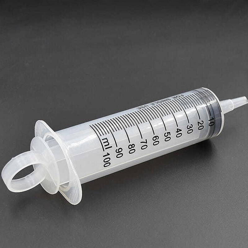 One Set 100Ml Motorcycle Disc Brake Hose Air Bleeding Tool Hydraulic Fluid Brake Pump Caliper Repair Vacuum Injector Repair Tool