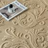 1PCS Plush Embossed Fitted Sheet Thick Warm Bedding for Autumn Winter Soft Comfortable Fabric Deep Pocket Design for Queen King Single  No Pillowcases