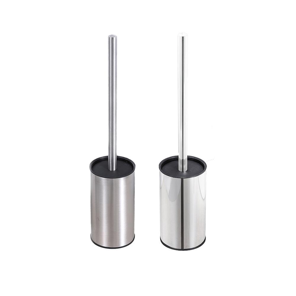 Set suport perie WC din oțel inoxidabil SUS304, de podea și montat pe perete