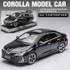 1/32 Alloy Die-cast Toyota Corolla Car Model Simulation Sound and Light Pull Children's Toy Car Collections for Boys' Birthday Gifts