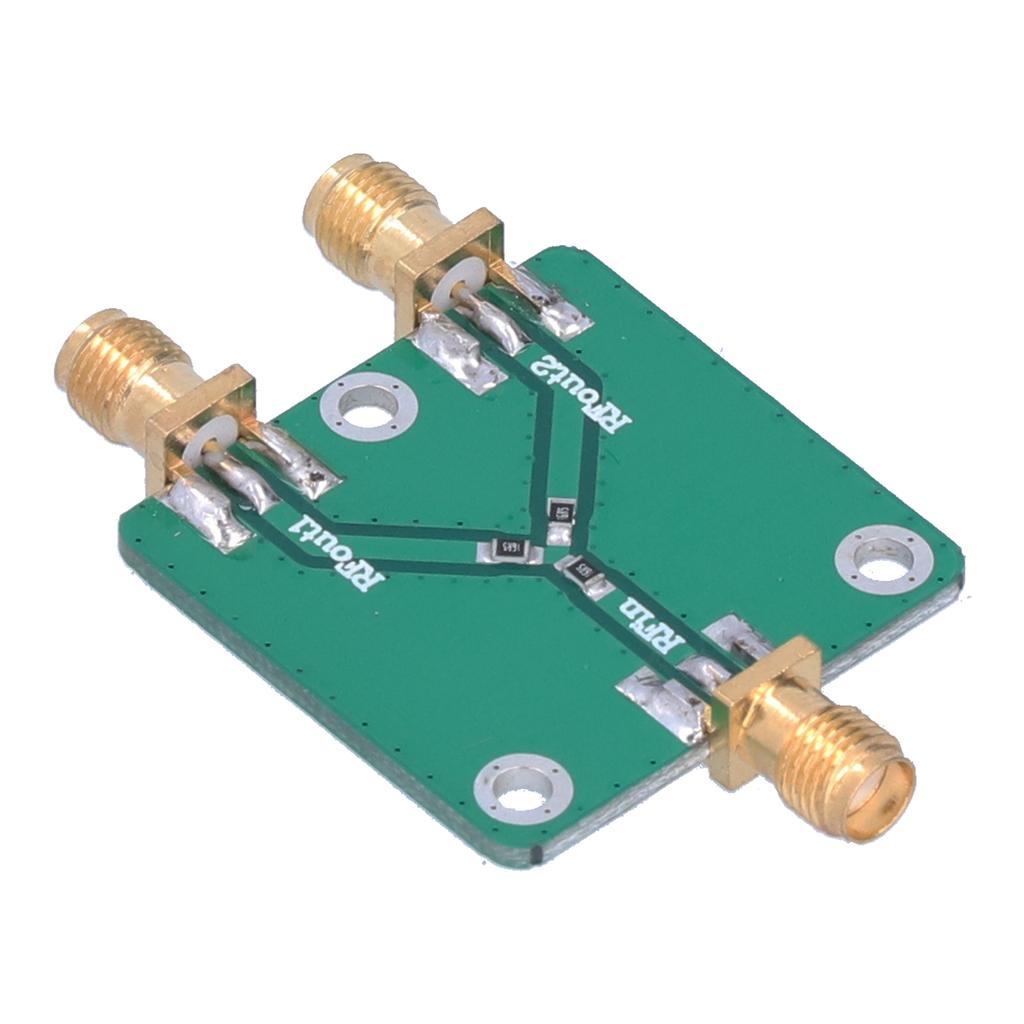 Resistance Power Splitter Module Durable DC‑5G 6dB 1 To 2 RF Microwave Distributor Divider for Radio
