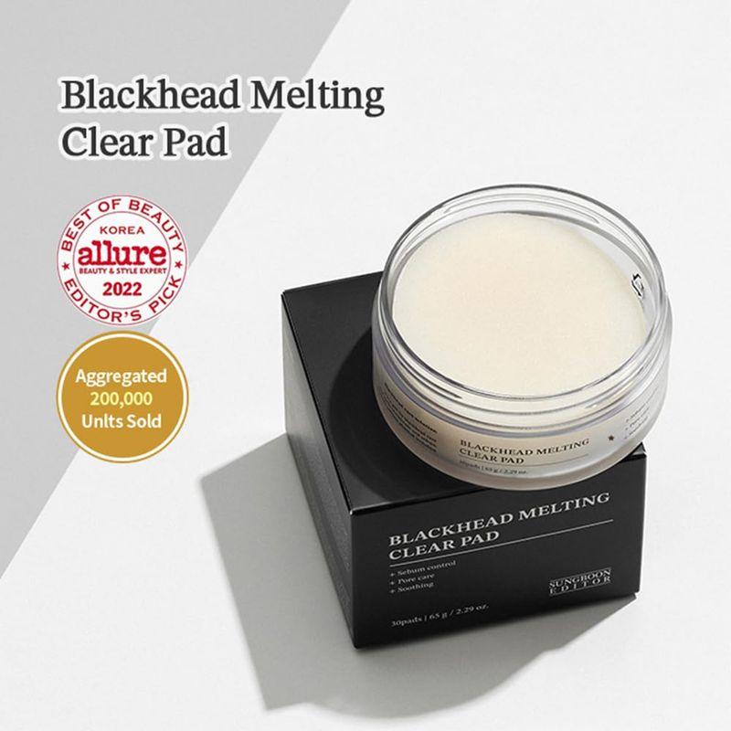 [SUNGBOON EDITOR] Blackhead Melting Clear Pad 65g (30ea)