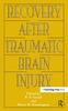 The Recovery After Traumatic Brain Injury Book