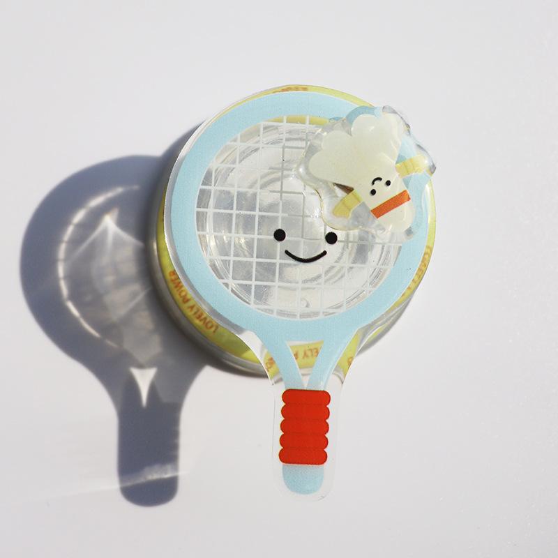 Cute Rotatable Table Tennis Badminton For Magsafe Holder Magnetic Phone Grip Tok For Samsung Huawei Xiaomi Phone Case Stand