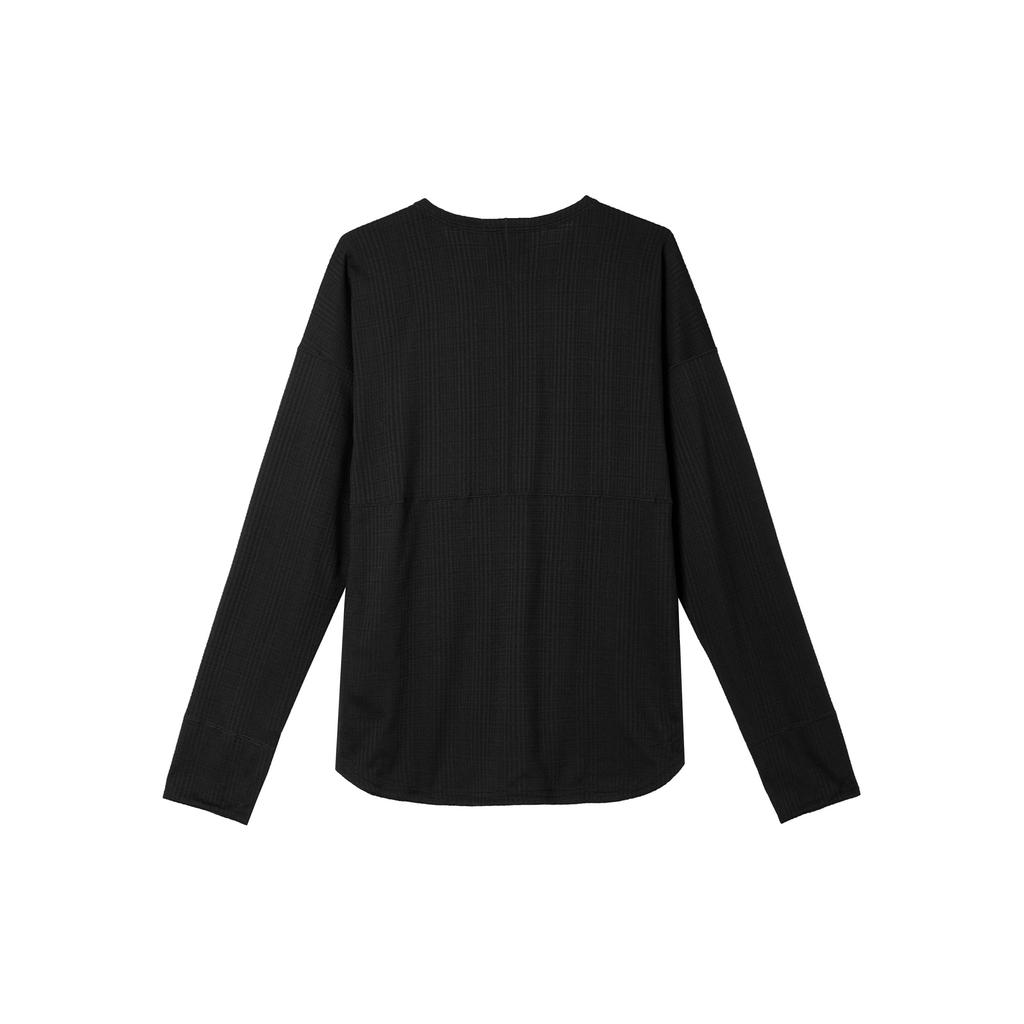 Nike Yoga Dri-FIT Solid Long Sleeve Training Top Men Tops Black FB7776-010