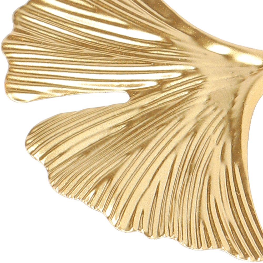4pcs Golden Finish Decorative Wall Hooks Iron Material Bathroom Wall Hooks Entryway Decor