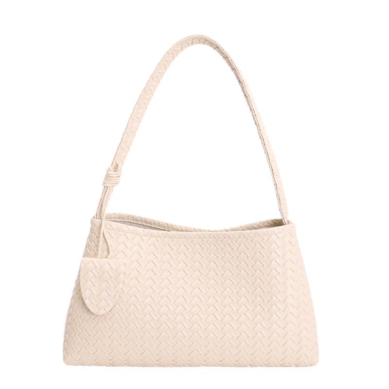 Niche design woven dumpling bag women's new seasonal simple texture foreign personality trendy shoulder bag