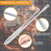 1/8Pcs 11'' Stainless Steel Barbecue Grilling Tong Korean BBQ Tweezer Toaster Bread Tong Tossing Salad Tong Kitchen Cooking Tong