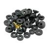 48 Pieces Rubber Faucet Washer Plumbing Repair Kit Easy to Replace with Screw Assorted Seal