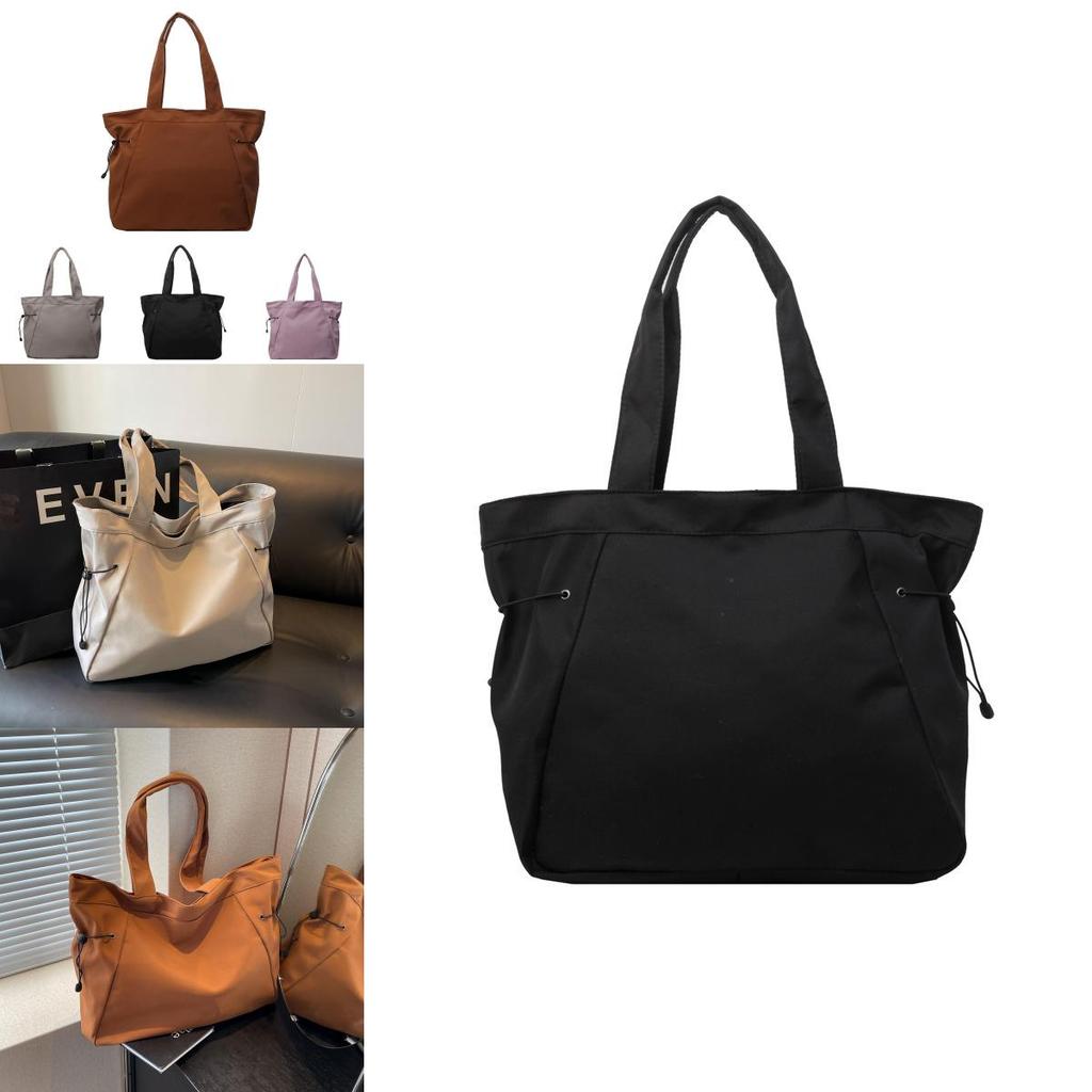 Stylish Canvas Tote Bag For Women Large Capacity Summer Casual Shoulder Bag