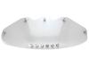 VENTILATION FLAT SHIELD Flat CLEAR (Ventilation Shield)