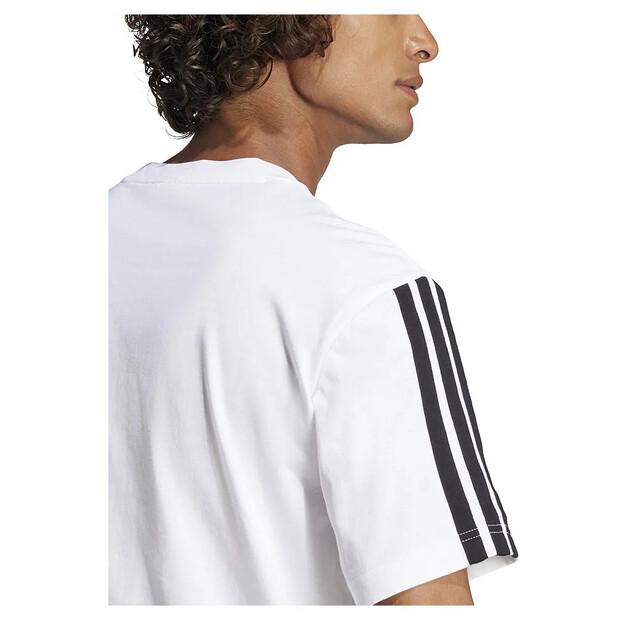 Adidas Essentials 3 Stripes Single Jersey Short Sleeve T-Shirt