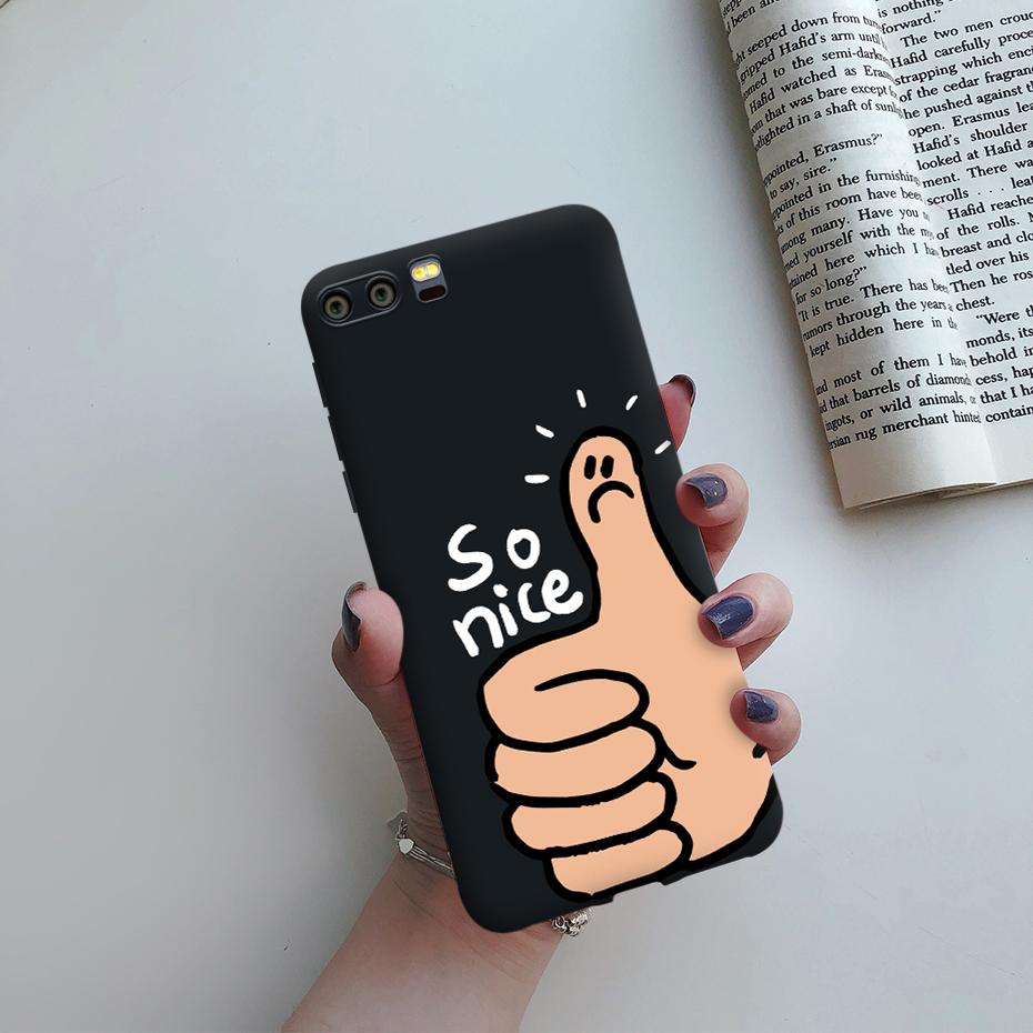 For Huawei P10 plus Phone Case Cute Painted Silicone Back Cover Protector Funda For Huawei P10plus P10 P 10 Plus HuaweiP10 Cases