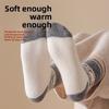 Female Autumn and Winter Add Velvet Thick Lovely Heat Storage Cold Insulation Warm Sleep Home Floor Tube Socks