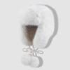 Warm Fluffy Bomber Hat Imitation Mink Fur Cold Weather Hat Fashion Winter Cycling Hat  for Women