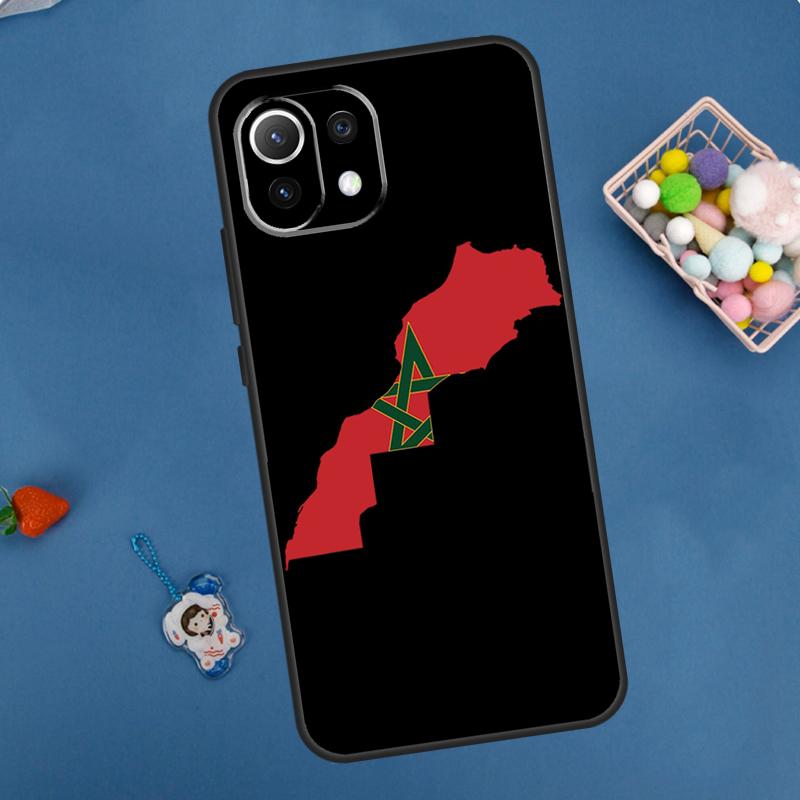 

Morocco Map Flag Case For Xiaomi 13 14 15 Ultra 11T 12T 13T 14T Pro POCO X7 Pro X3 X5 X6 M6 F5 F6 Pro Cover POCO F5