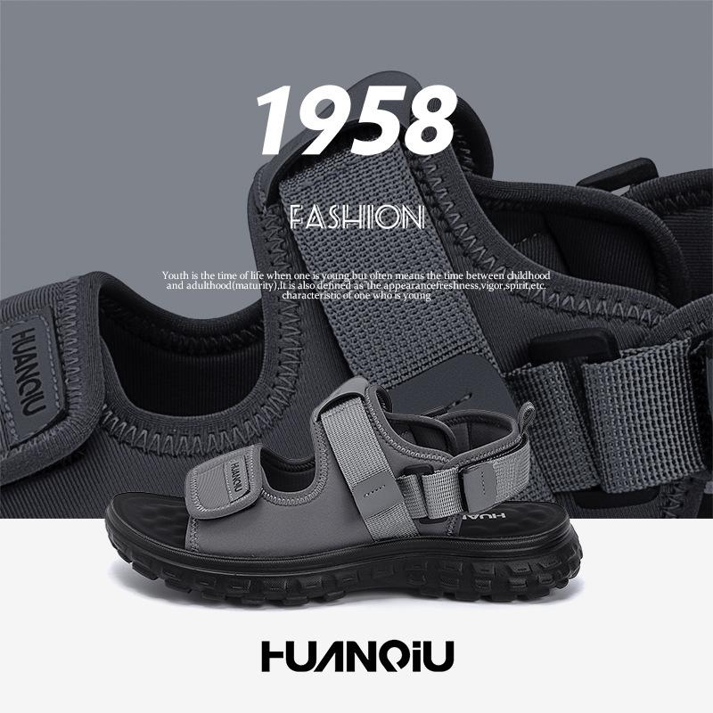 Global Wear Sandals Men's ZHQ-JY018 Summer Outdoor Beach Shoes Fashion, Light and Comfortable Casual Cool Slippers