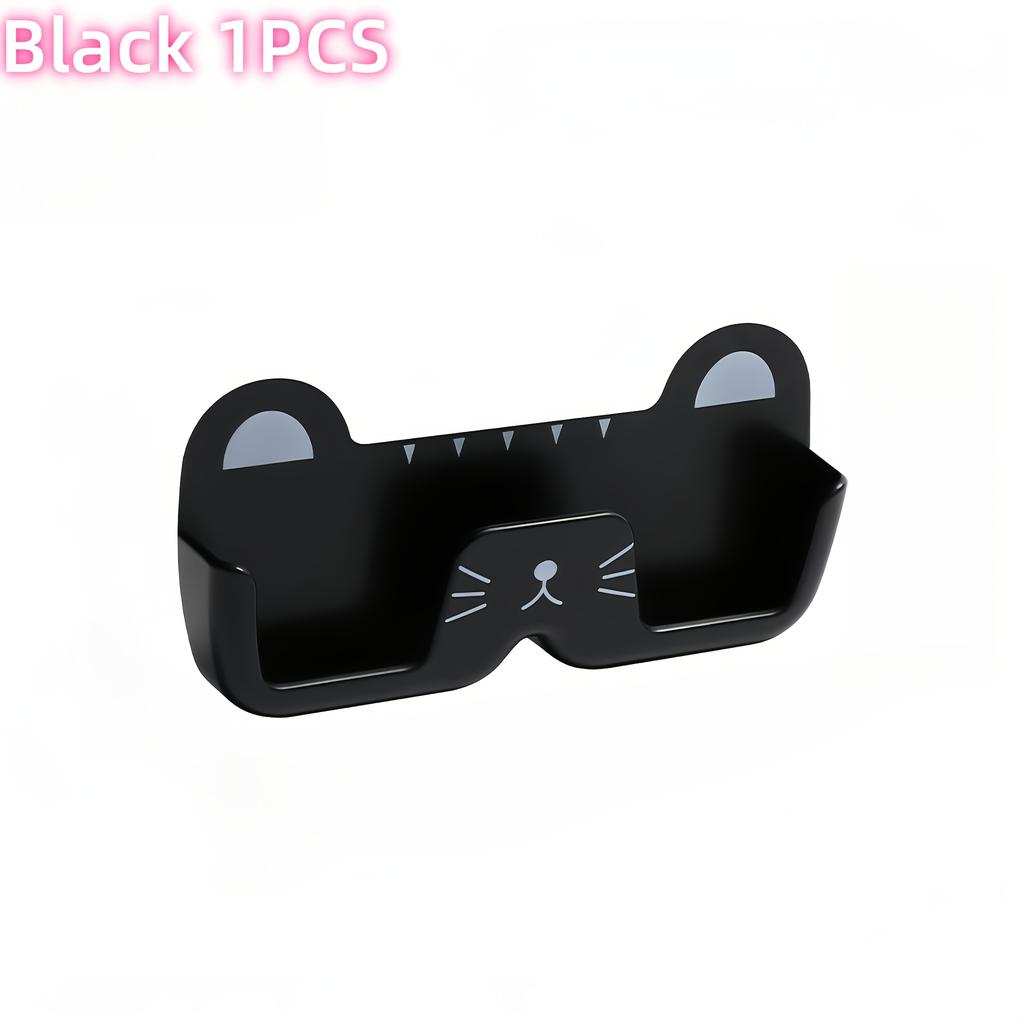 Wall-mounted Glasses Storage Box, Suitable for Bedside, Bathroom, Living Room, and Cabinet Use., Shelves
