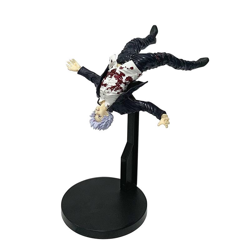 17.5-19cm Jujutsu Kaisen Anime Figure AWAKENING Satoru Gojo PVC Collectiable Model Toys Kids Children Birthday Christmas Gifts
