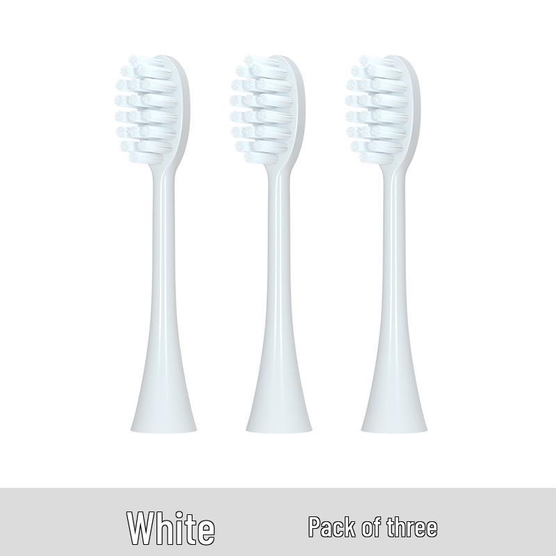 Smart Electric Toothbrush Replacement Heads - DuPont Soft Bristles, 3-Pack for Adults & Children