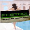 F-Festool Bath Towel Microfiber Soft Water Absorbing Breathable For Girl Kids Decorative Cartoon Beach Towel