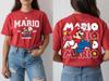 Super Mario Series T-shirt Men and Women New Summer Cotton Y2K Clothing Fashion Casual Oversized Short Sleeve Tops Streetwear