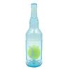 Juguete masticable para mascotas, botella de cerveza resistente a las mordeduras de TPR con pelota de tenis, juguete interactivo para masticar y chirriar los dientes de los cachorros