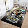 Starring the Japanese Cartoon ONE PIECE Monkey D. Luffy Carpet Is Suitable for Living Room and Bedroom Doormats Office Balcony Decorative Carpet V20