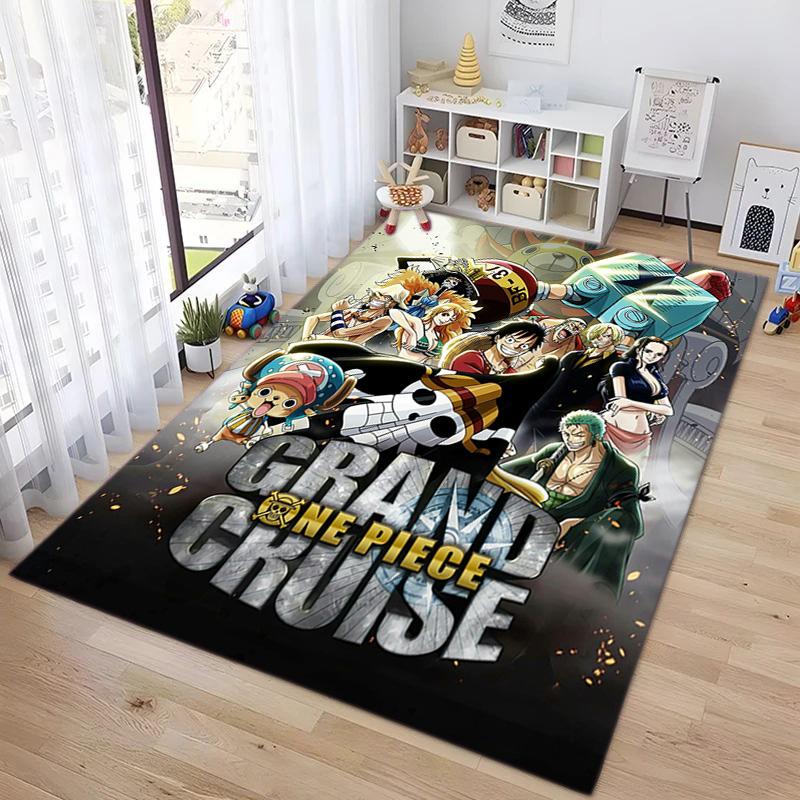Starring the Japanese Cartoon ONE PIECE Monkey D. Luffy Carpet Is Suitable for Living Room and Bedroom Doormats Office Balcony Decorative Carpet V20