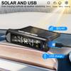 Auto Sicherheitsalarmsysteme Digitales LCD-Display Solarenergie Reifendruck Auto TPMS Reifendrucküberwachungssystem