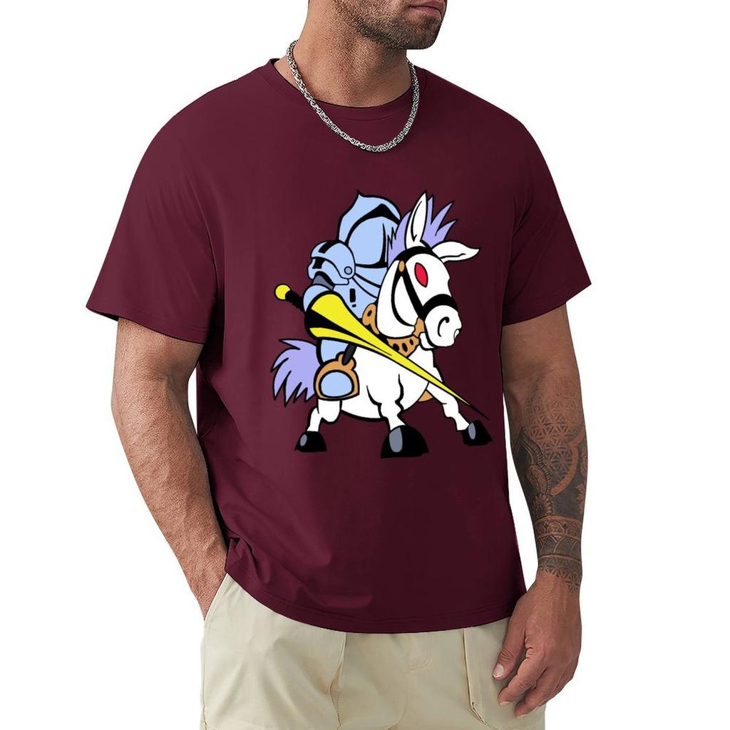 Ojo White Knights T-Shirt Graphic Tee Shirt Graphics Mens Graphic T-Shirts Big And Tall